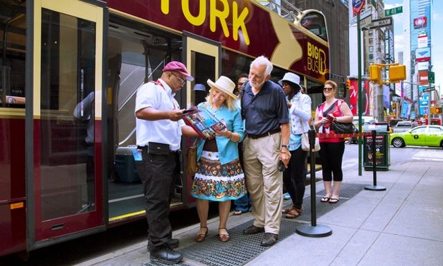 Tour xe buýt Big Bus New York Hop-On, Hop-Off & Du thuyền Lady Liberty